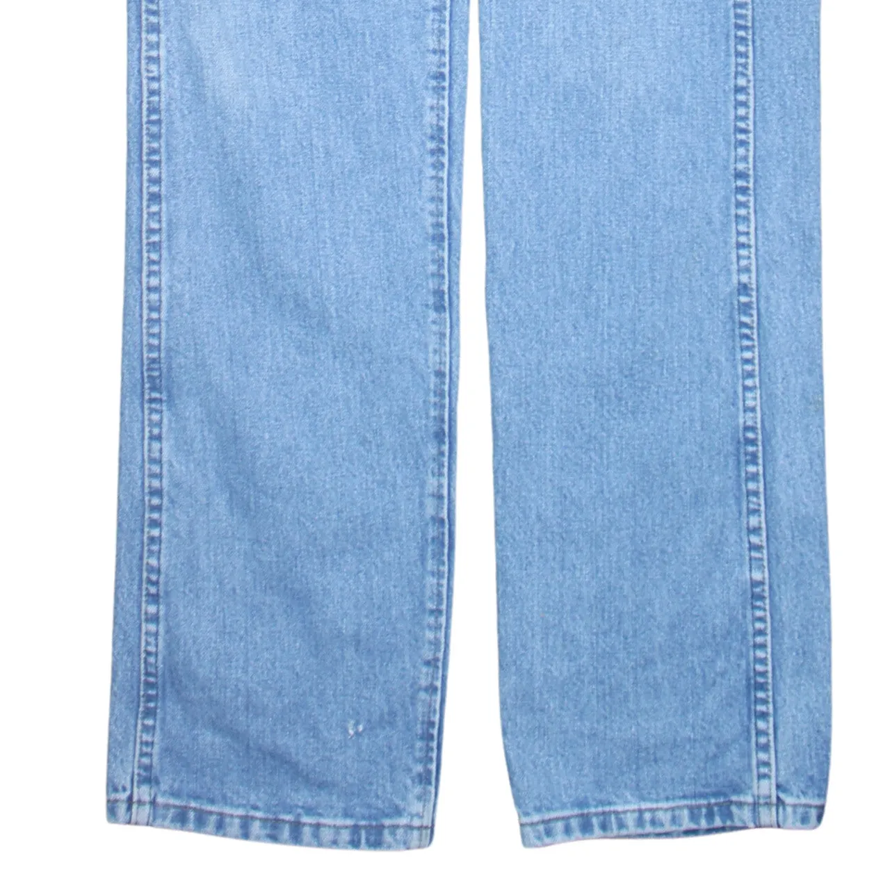 Wrangler 90's Lightwash Straight Leg Baggy Jeans / Pants 33 Blue sold by Vintage Club product image thumbnail 4