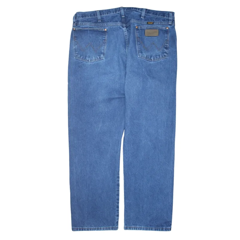 Wrangler 90's Lightwash Straight Leg Baggy Jeans / Pants 40 Blue sold by Vintage Club