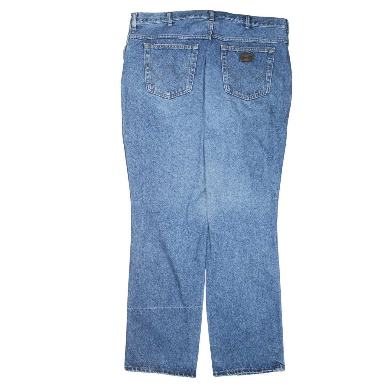 Wrangler 90's Lightwash Straight Leg Baggy Jeans / Pants 40 Blue sold by Vintage Club
