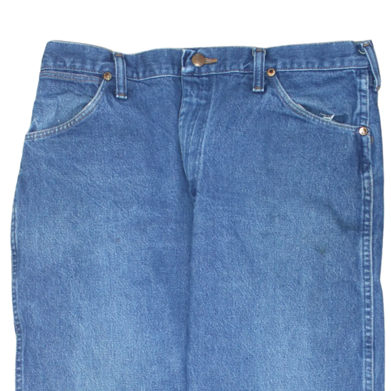 Wrangler 90's Lightwash Straight Leg Baggy Jeans / Pants 36 Blue sold by Vintage Club product image thumbnail 3