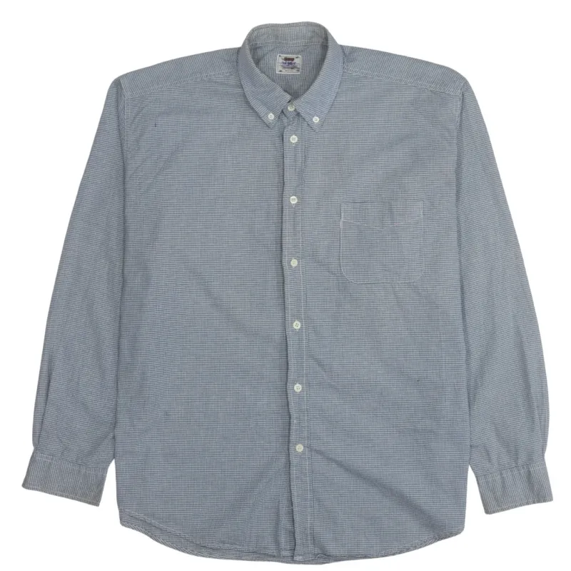 Levi's 90's Long Sleeve Button Up Shirt XLarge Grey made by Levi's