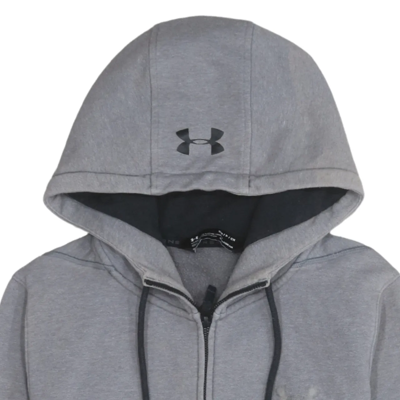 Under Armour 90's Lightweight Full Zip Up Hoodie Small Grey sold by Vintage Club product image thumbnail 3