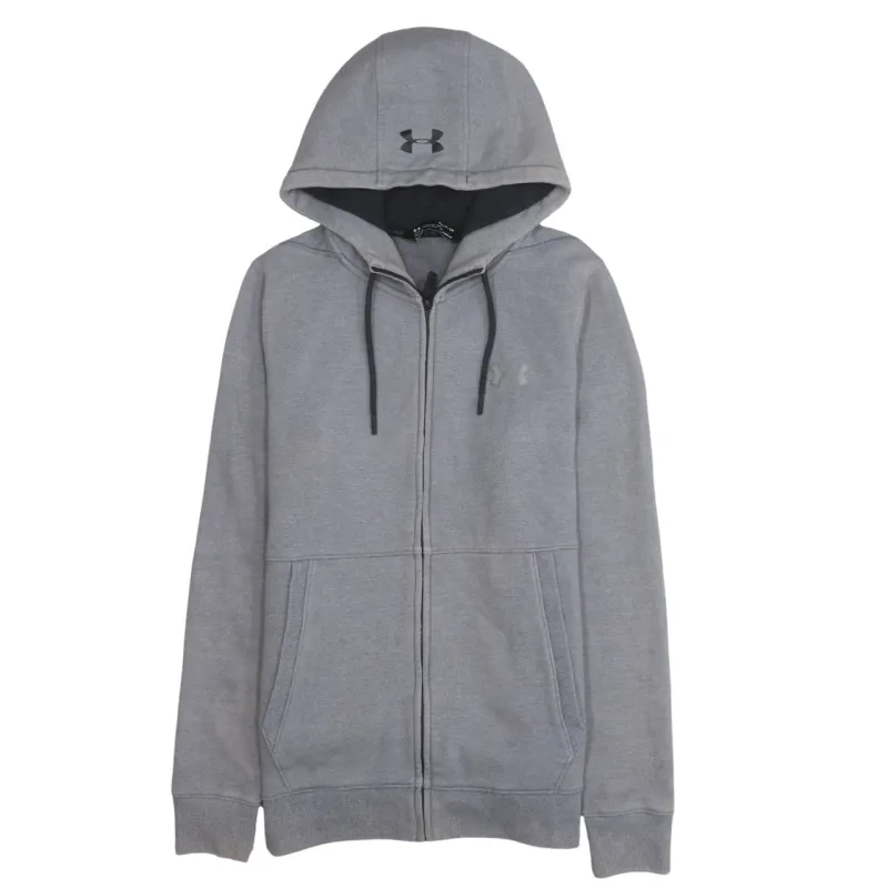Under Armour 90's Lightweight Full Zip Up Hoodie Small Grey sold by Vintage Club
