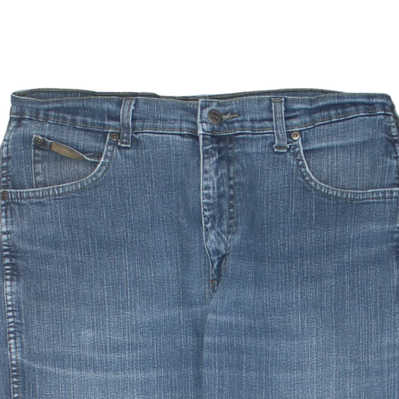 Wrangler 90's Lightwash Straight Leg Baggy Jeans / Pants 32 Blue sold by Vintage Club product image thumbnail 3