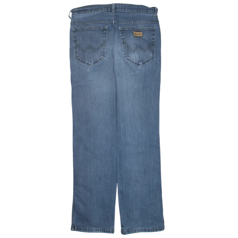 Wrangler 90's Lightwash Straight Leg Baggy Jeans / Pants 32 Blue sold by Vintage Club