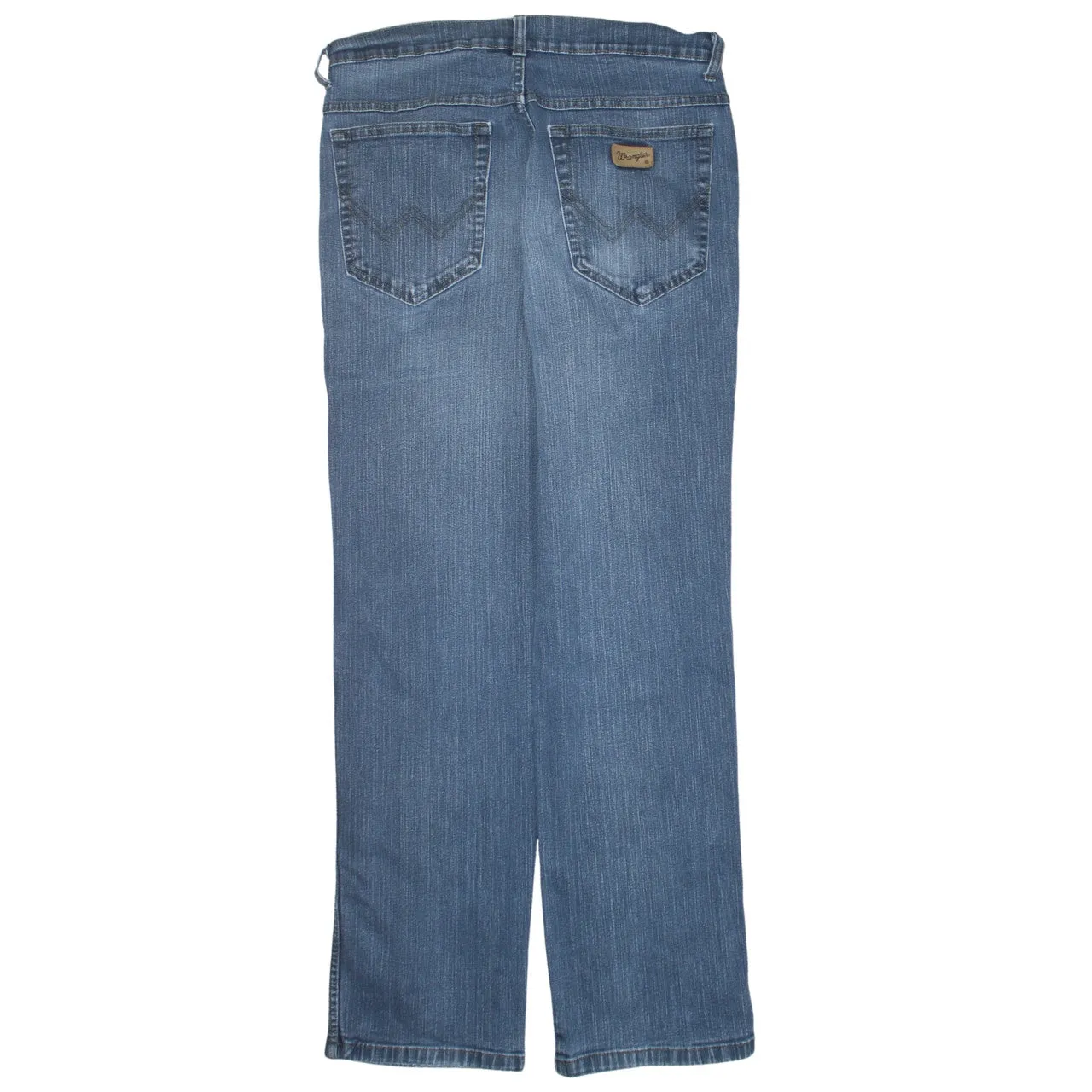 Wrangler 90's Lightwash Straight Leg Baggy Jeans / Pants 32 Blue sold by Vintage Club