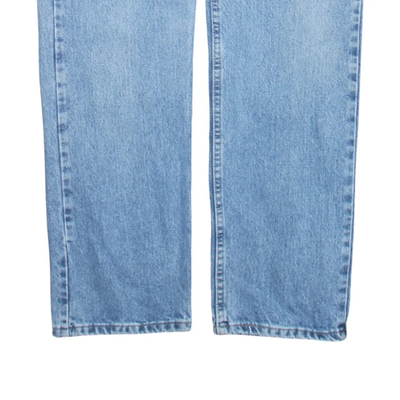 Wrangler 90's Lightwash Straight Leg Baggy Jeans / Pants 31 Blue sold by Vintage Club product image thumbnail 4
