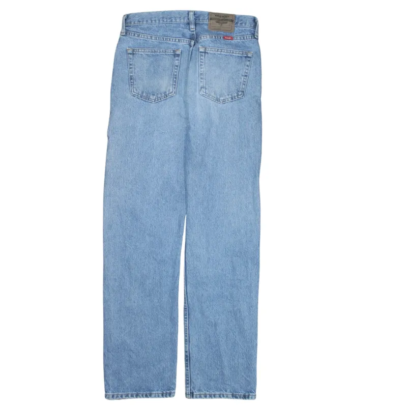 Wrangler 90's Lightwash Straight Leg Baggy Jeans / Pants 31 Blue sold by Vintage Club