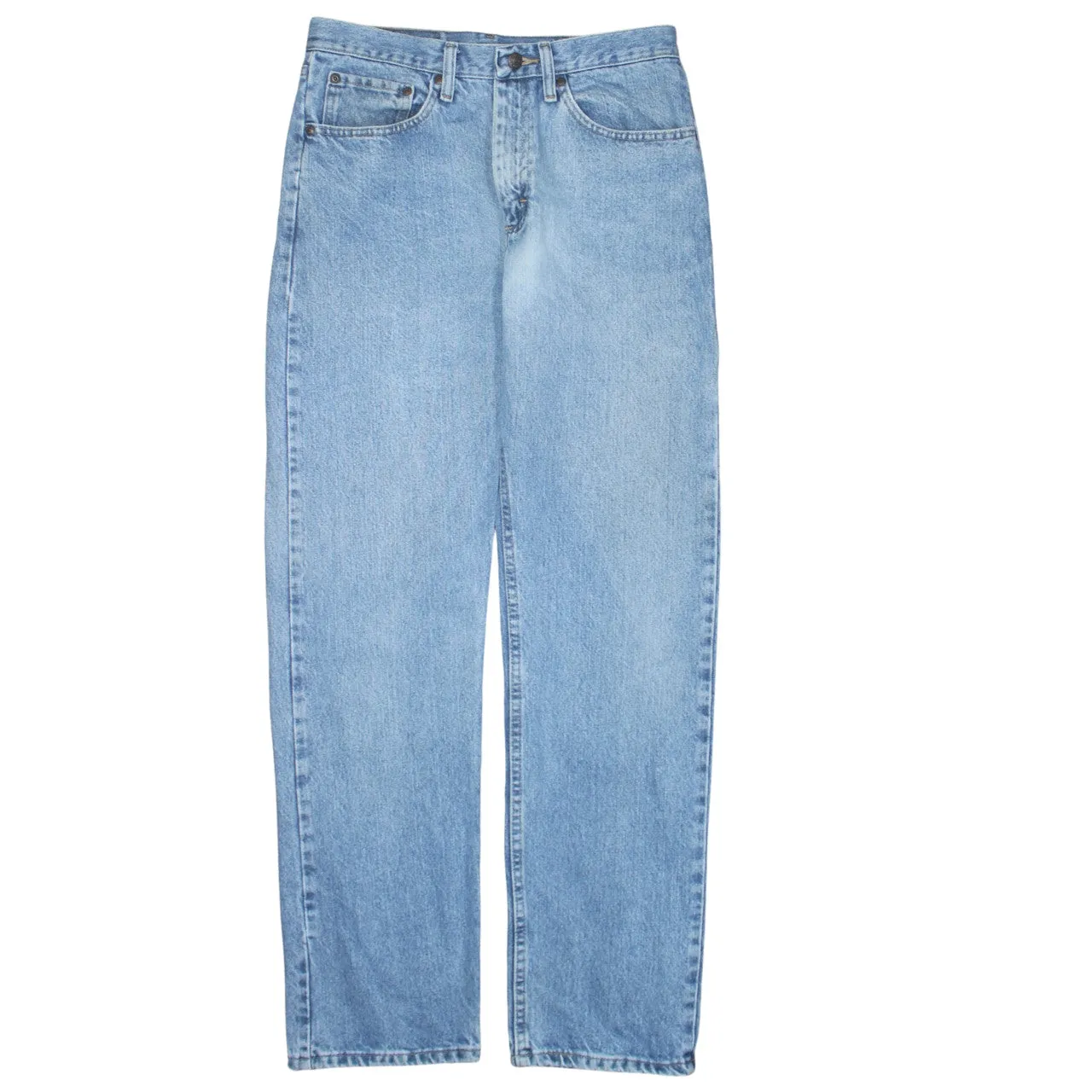 Wrangler 90's Lightwash Straight Leg Baggy Jeans / Pants 31 Blue sold by Vintage Club product image thumbnail 2