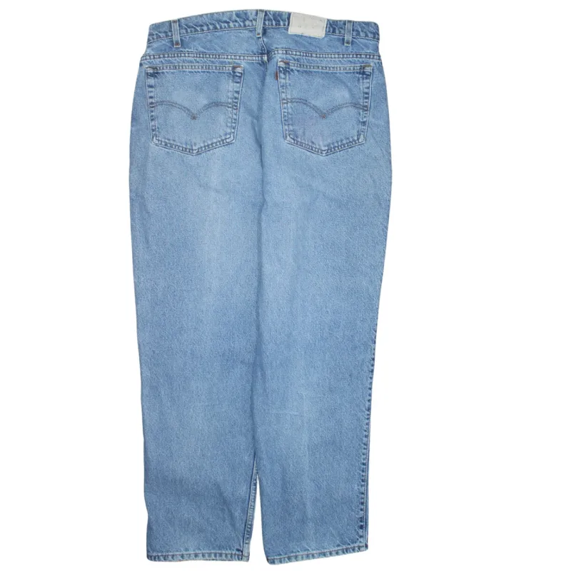 Levi Strauss &Co 90's 545 Straight Leg Baggy Jeans / Pants 38 Blue sold by Vintage Club