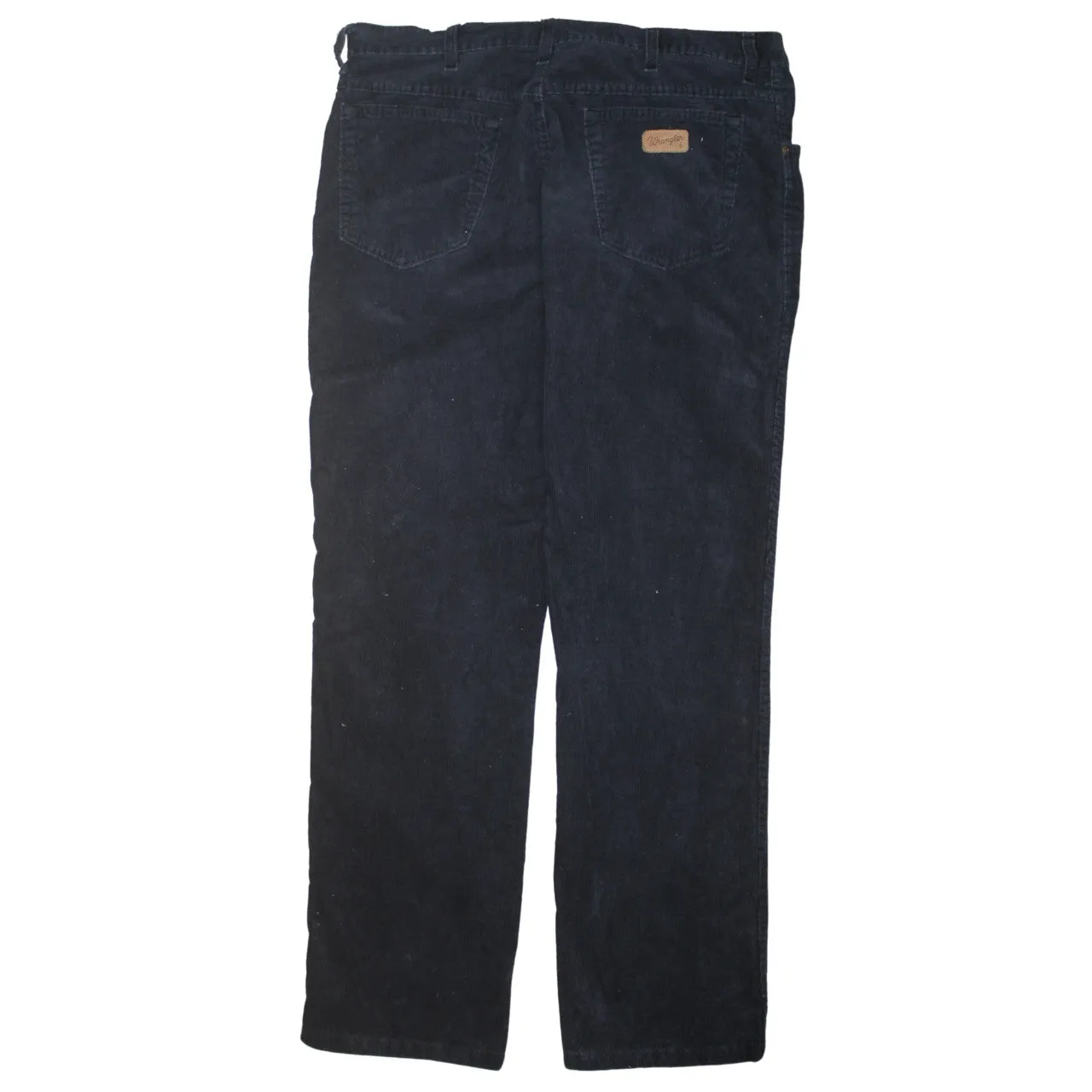 Wrangler 90's Lightweight Straight Leg Baggy Trousers / Pants 38 Black sold by Vintage Club