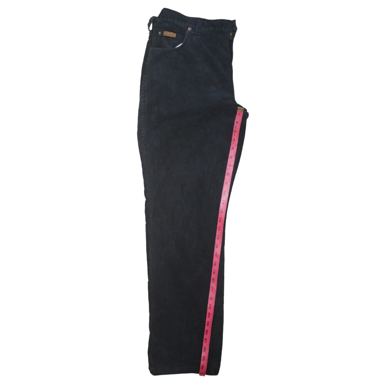 Wrangler 90's Lightweight Straight Leg Baggy Trousers / Pants 38 Black sold by Vintage Club product image thumbnail 5