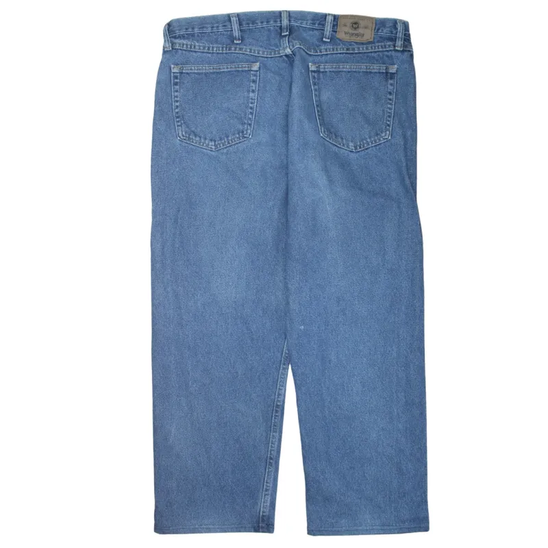 Wrangler 90's Relaxed Fit Straight Leg Baggy Jeans / Pants 40 Blue sold by Vintage Club
