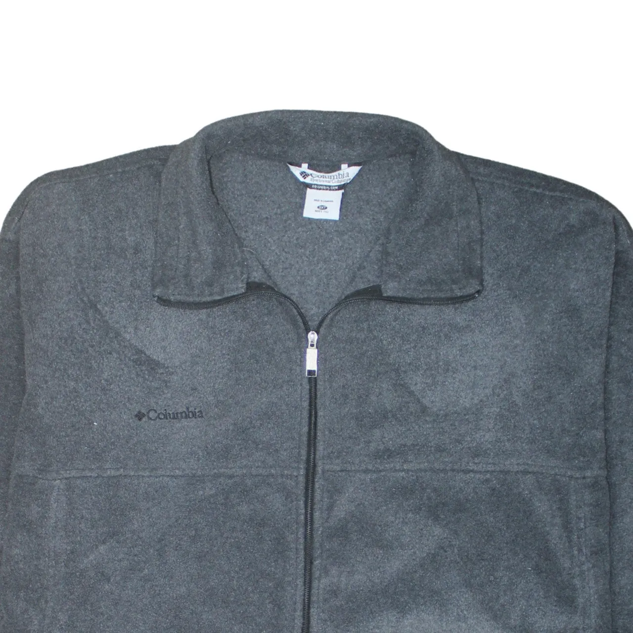 Columbia 90's Hiking Warm Full Zip Up Fleece Jumper XXXLarge (3XL) Grey sold by Vintage Club product image thumbnail 3