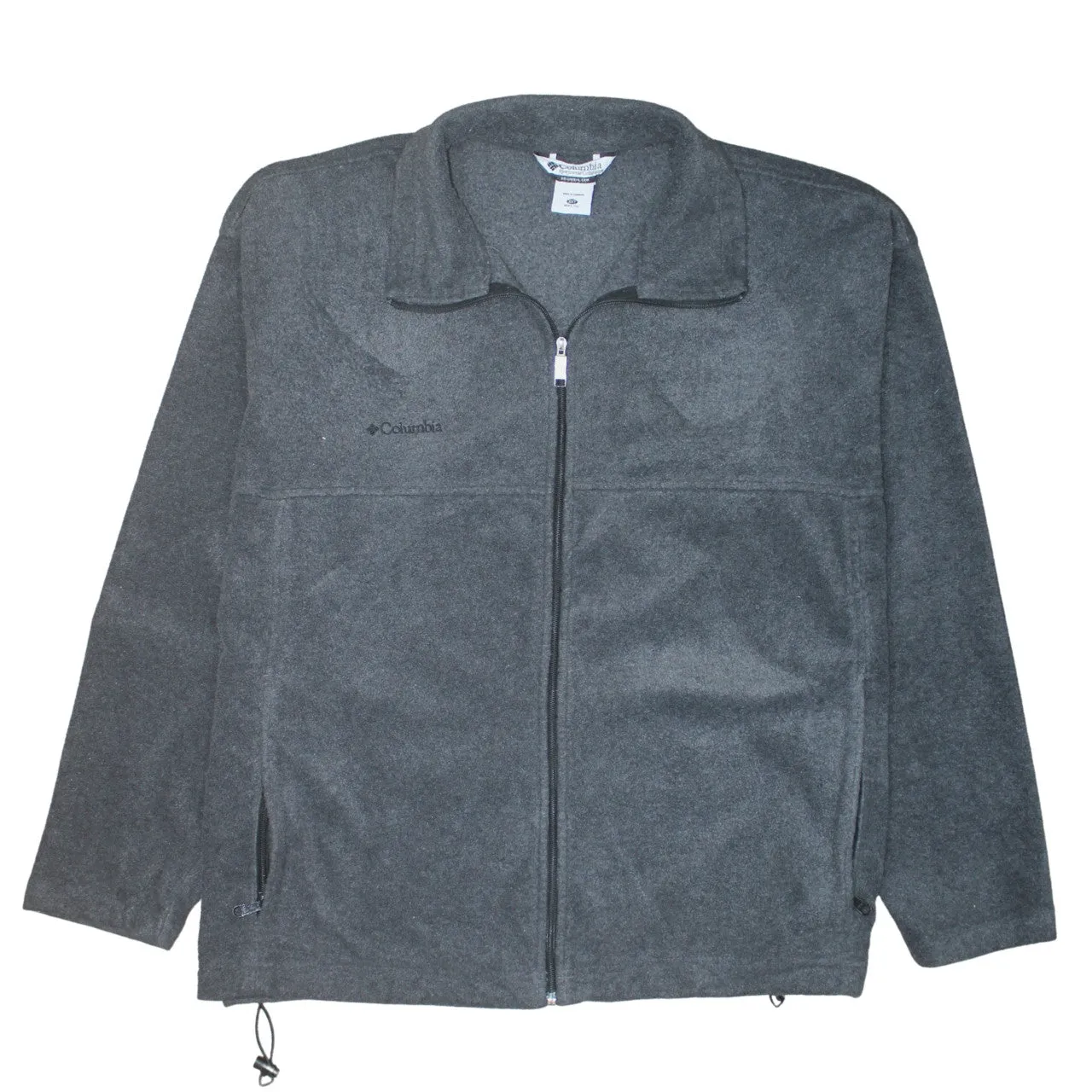 Columbia 90's Hiking Warm Full Zip Up Fleece Jumper XXXLarge (3XL) Grey sold by Vintage Club