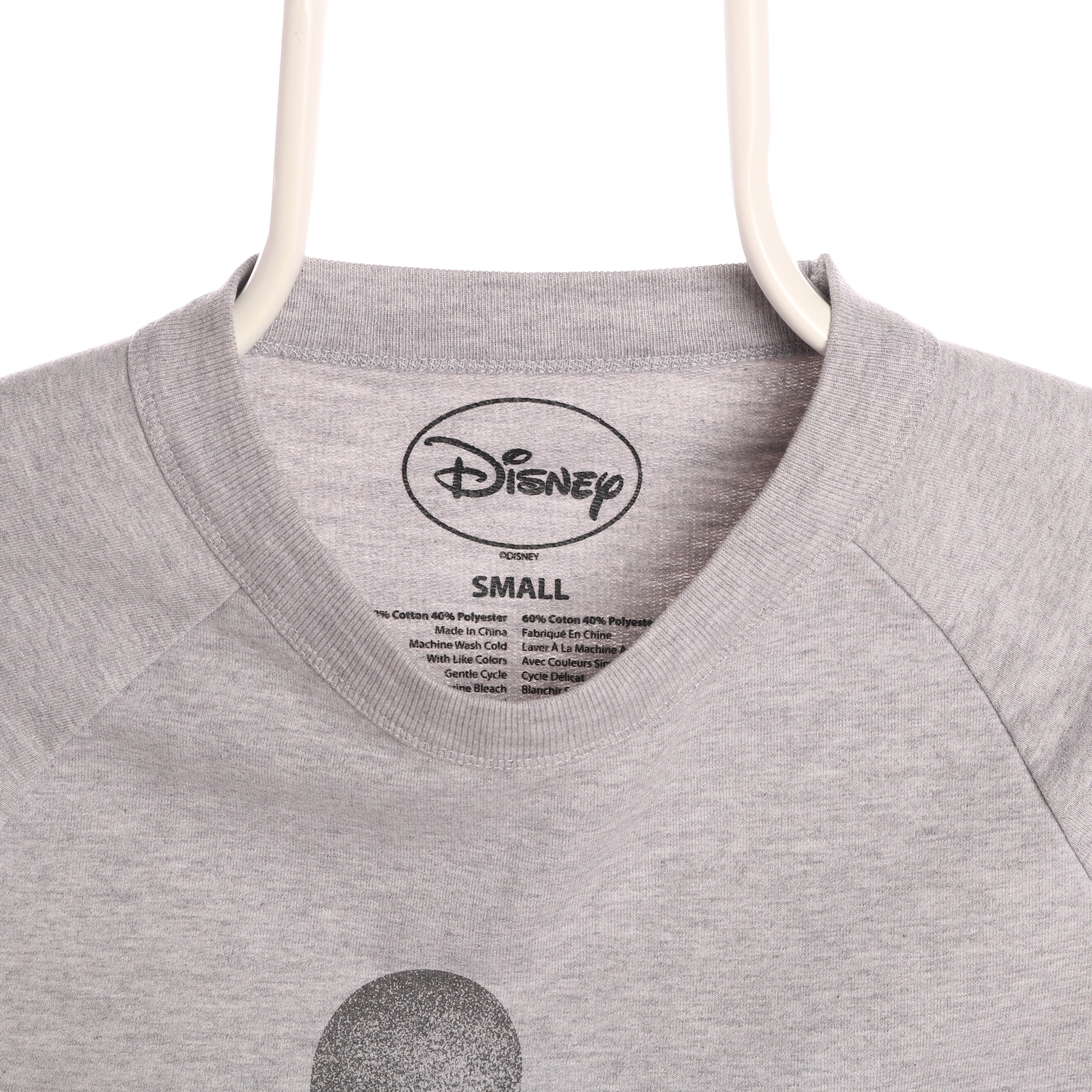 Vintage 90's Disney Mickey Mouse Grey Sweatshirt S sold by Vintage Club product image thumbnail 4