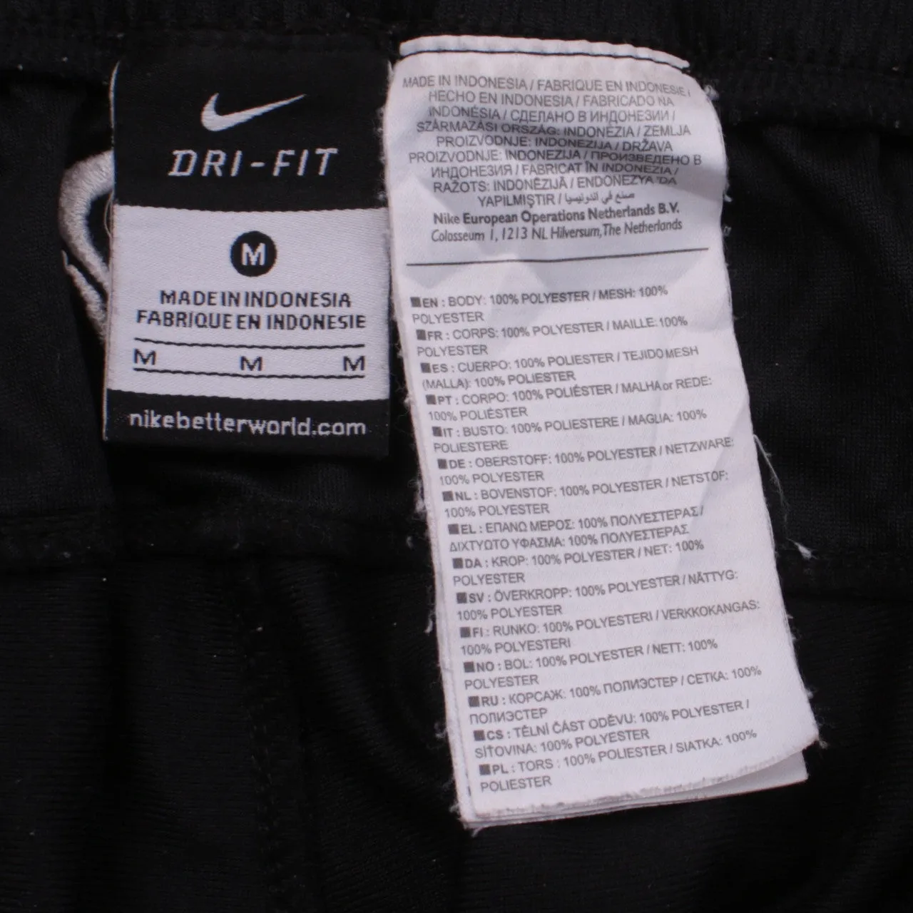 Nike Vintage 90's Men's Medium Black Joggers Sweatpants Drawstring sold by Vintage Club product image thumbnail 4