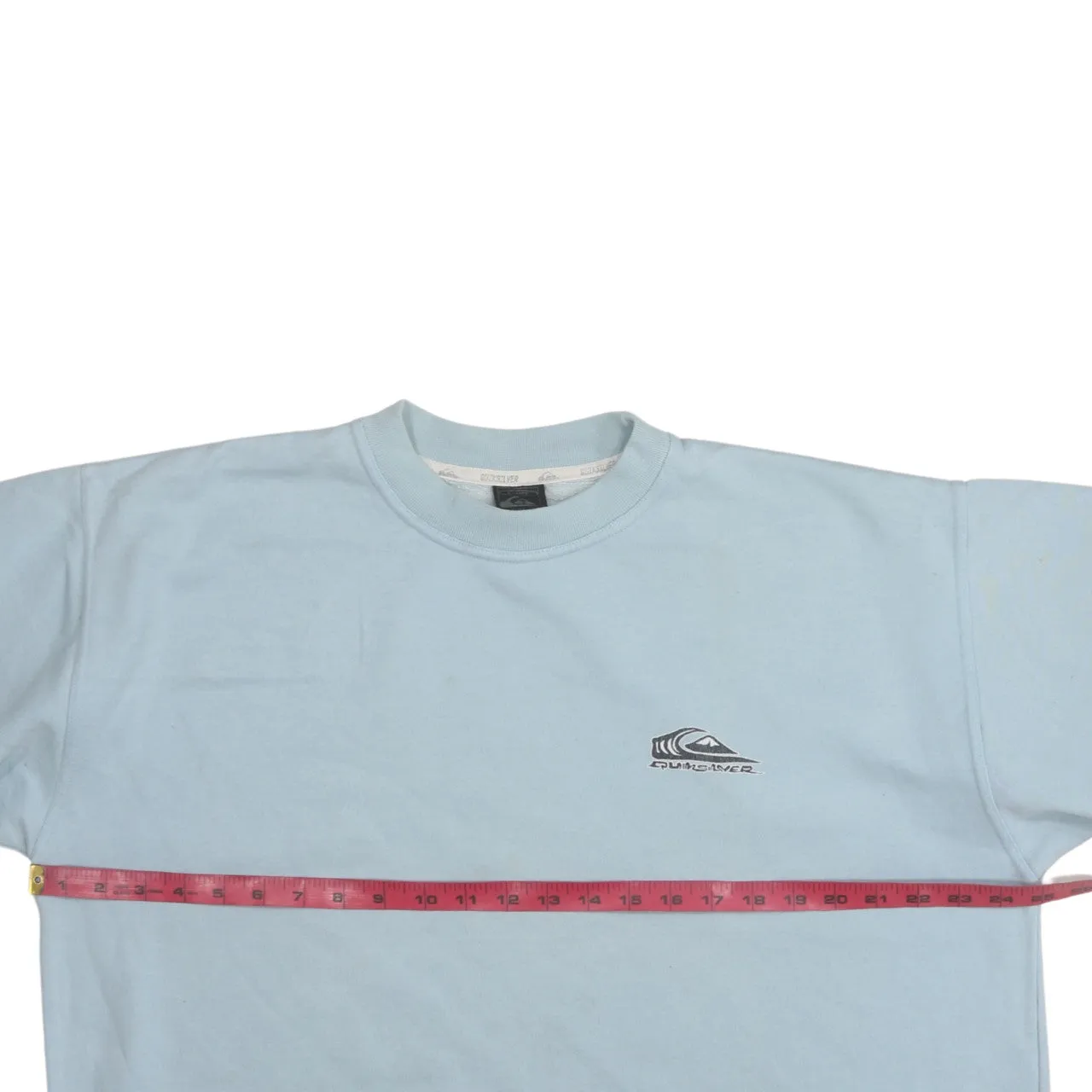 QuikSilver 90's Lightweight Crew Neck Sweatshirt XLarge Blue sold by Vintage Club product image thumbnail 5