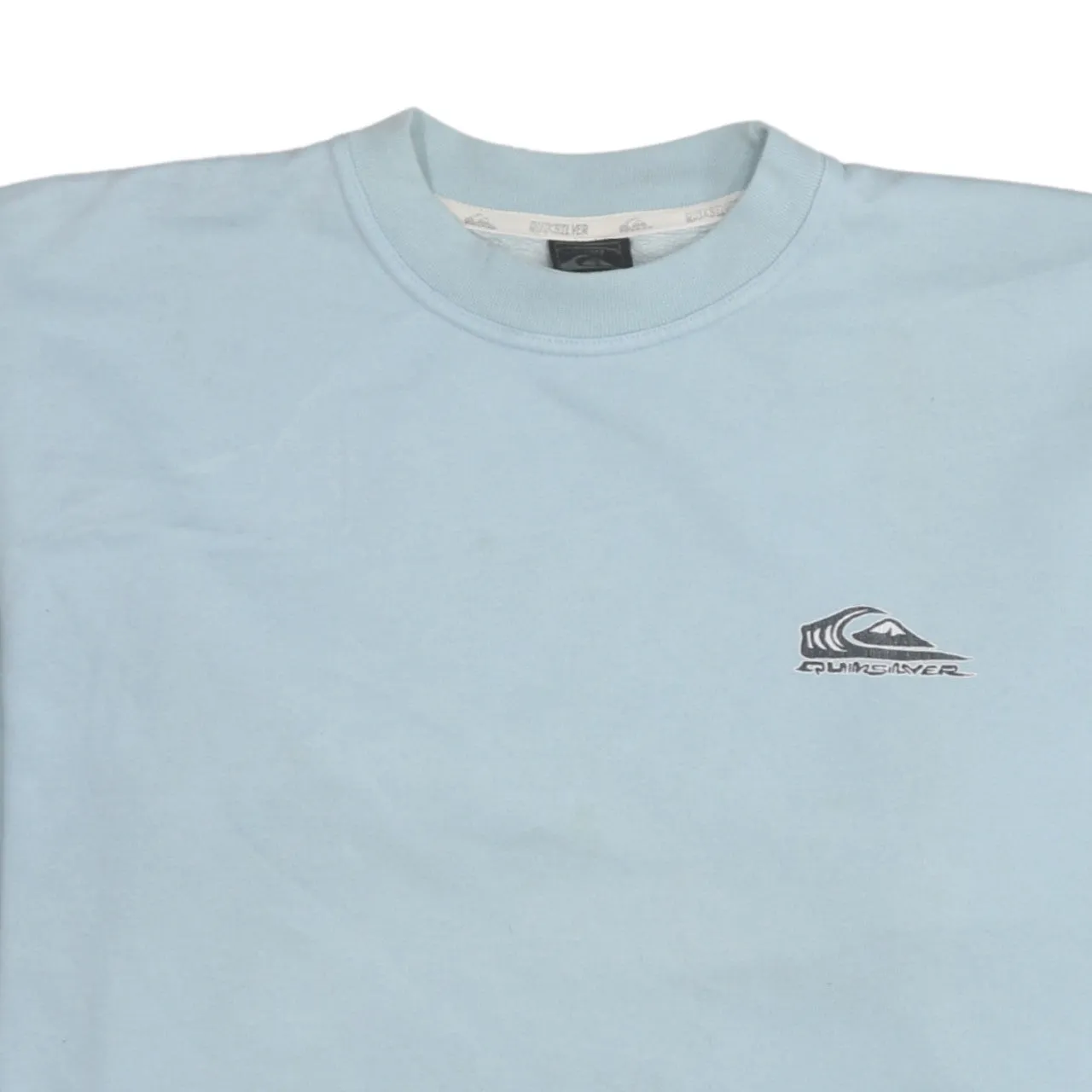 QuikSilver 90's Lightweight Crew Neck Sweatshirt XLarge Blue sold by Vintage Club product image thumbnail 3