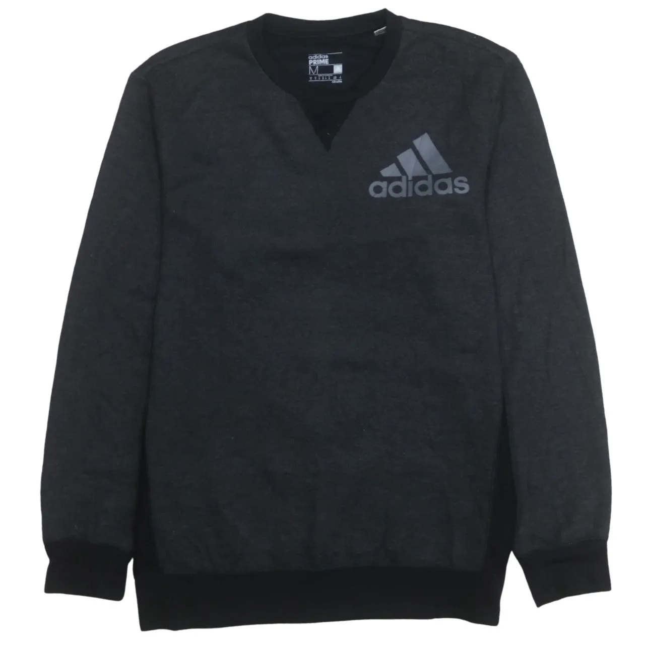 Adidas 90's Lightweight Crew Neck Sweatshirt Medium Black sold by Vintage Club