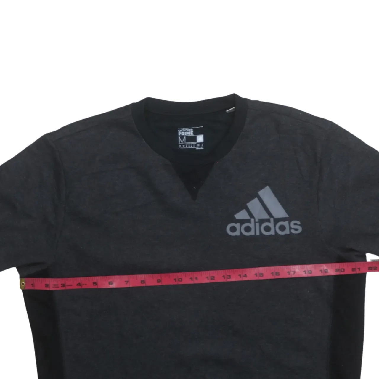 Adidas 90's Lightweight Crew Neck Sweatshirt Medium Black sold by Vintage Club product image thumbnail 5