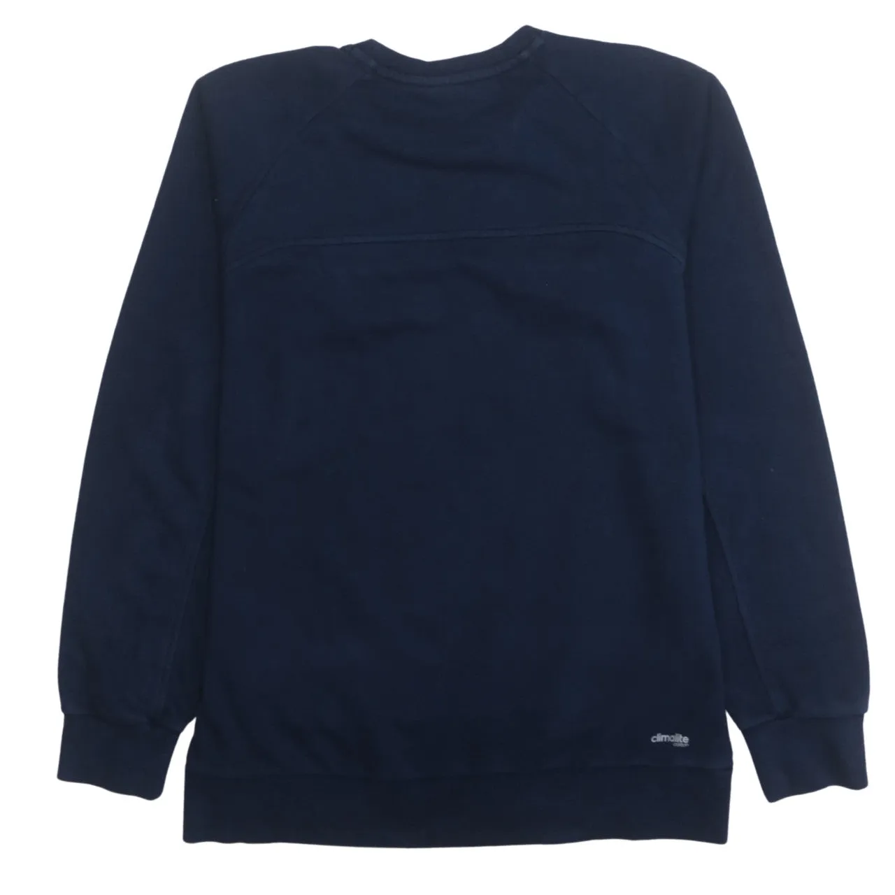 Adidas 90's Lightweight Crew Neck Sweatshirt Medium Navy Blue sold by Vintage Club product image thumbnail 2