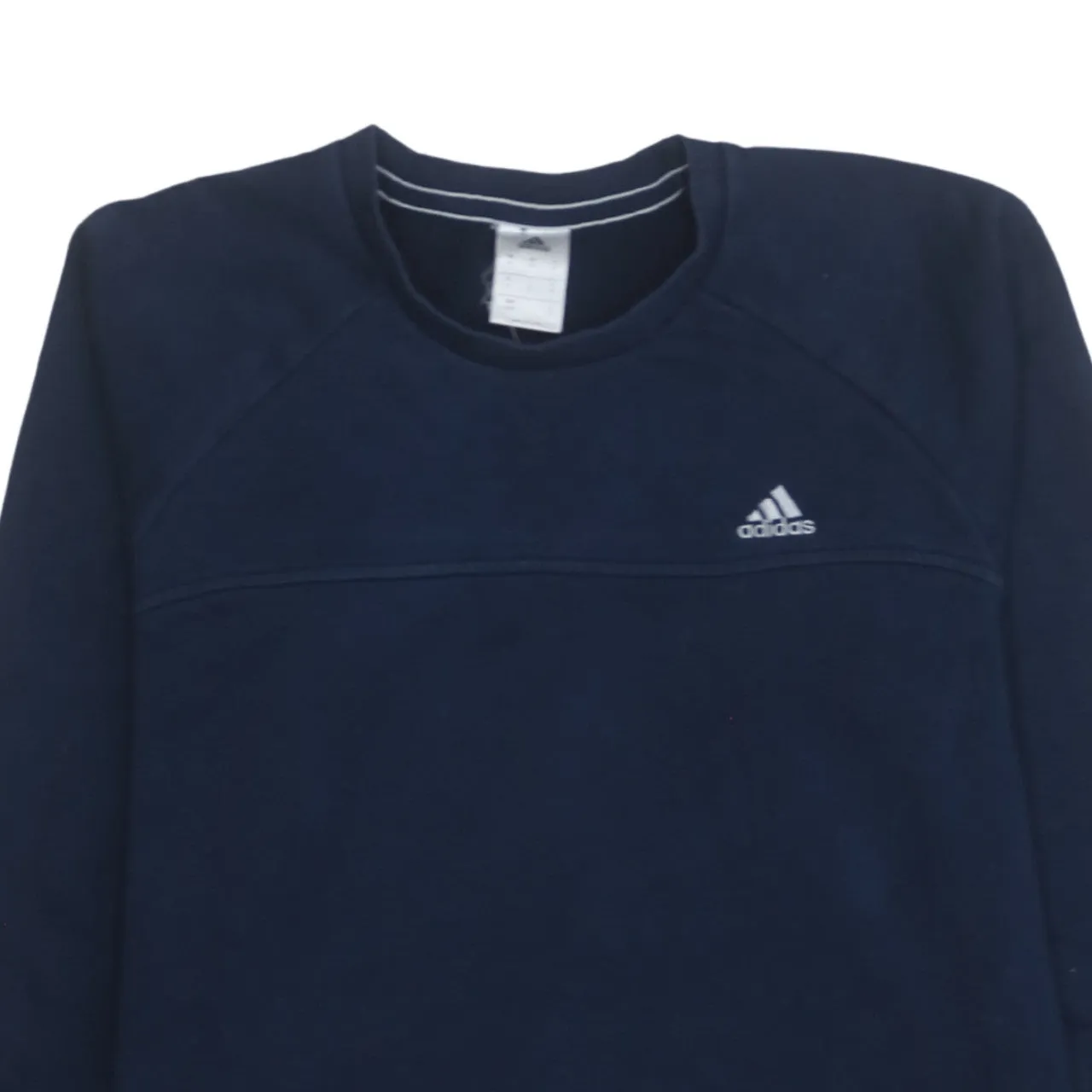 Adidas 90's Lightweight Crew Neck Sweatshirt Medium Navy Blue sold by Vintage Club product image thumbnail 3
