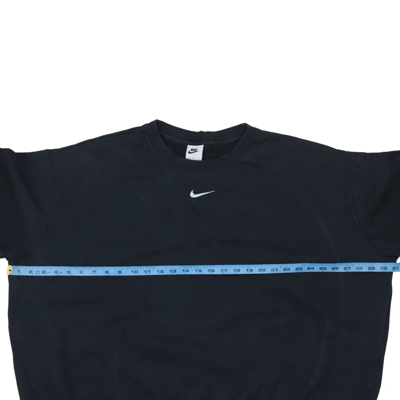 Nike 90's Center Middle Swoosh Crew Neck Sweatshirt XLarge Black sold by Vintage Club product image thumbnail 5