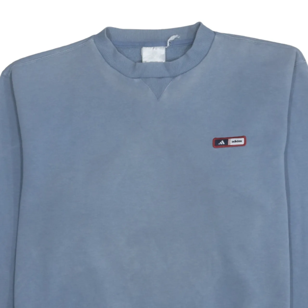 Adidas 90's Lightweight Crew Neck Sweatshirt XLarge Blue sold by Vintage Club product image thumbnail 3