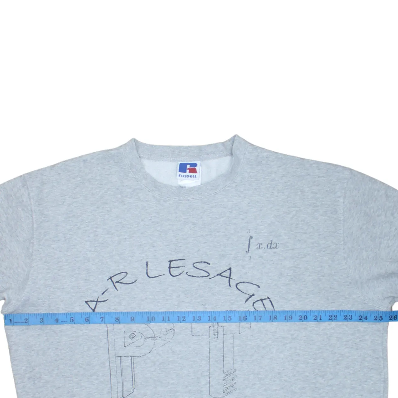 Russell Athletic 90's Lightweight Crew Neck Sweatshirt XLarge Grey sold by Vintage Club product image thumbnail 5