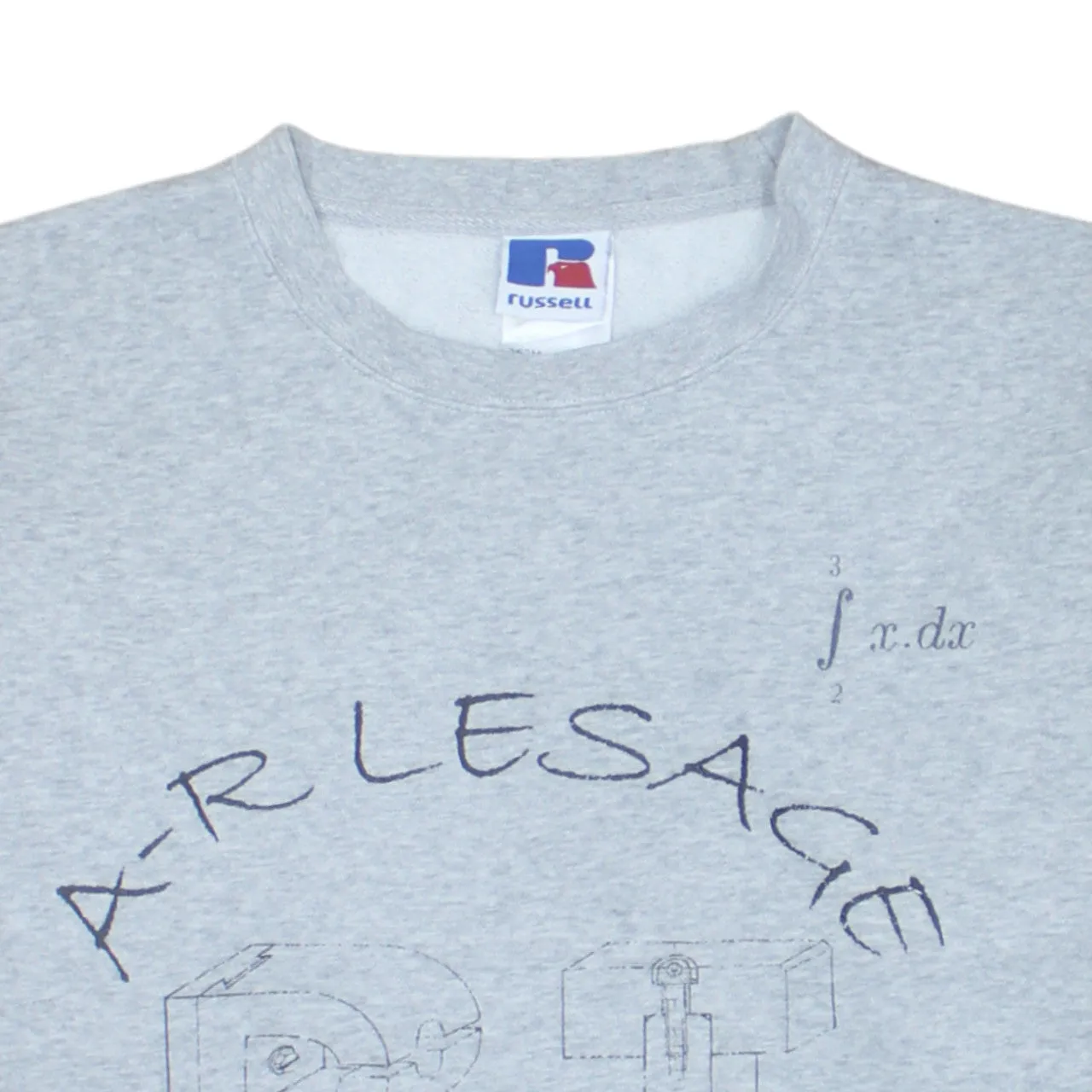 Russell Athletic 90's Lightweight Crew Neck Sweatshirt XLarge Grey sold by Vintage Club product image thumbnail 3