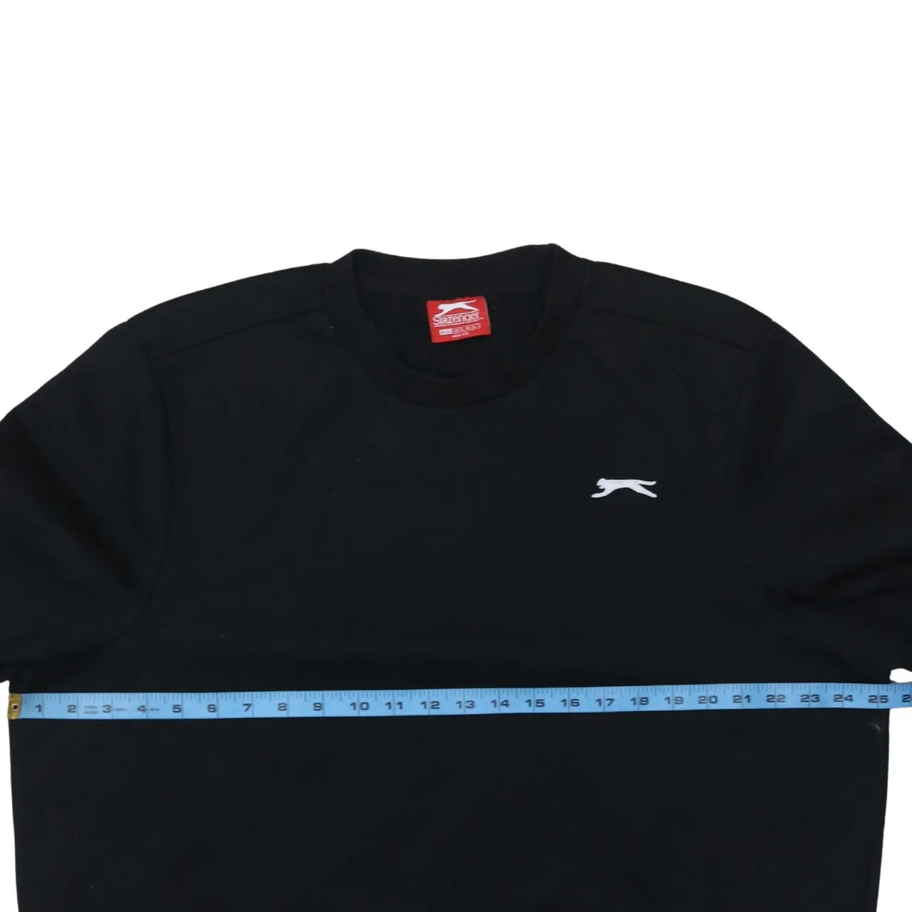 Slazenger 90's Lightweight Crew Neck Sweatshirt XLarge Black sold by Vintage Club product image thumbnail 5