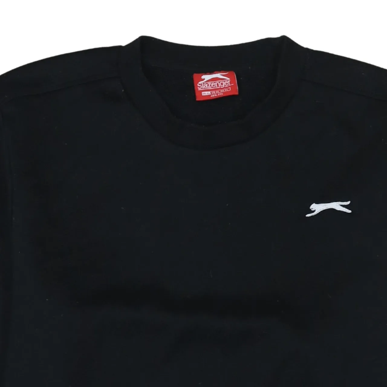 Slazenger 90's Lightweight Crew Neck Sweatshirt XLarge Black sold by Vintage Club product image thumbnail 3