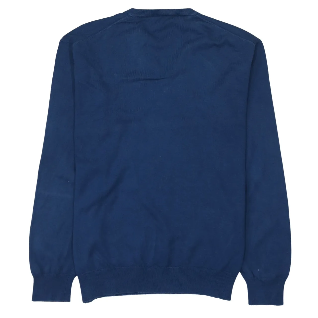 GANT 90's Lightweight V Neck Sweatshirt Large Navy Blue sold by Vintage Club product image thumbnail 2