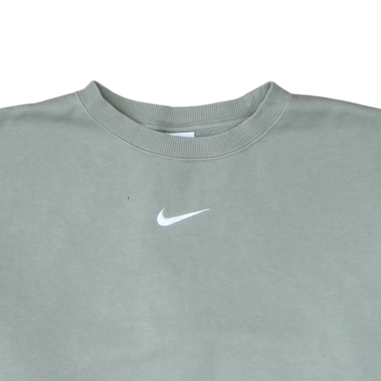 Nike 90's Center Middle Swoosh Crew Neck Sweatshirt Large Green sold by Vintage Club product image thumbnail 3