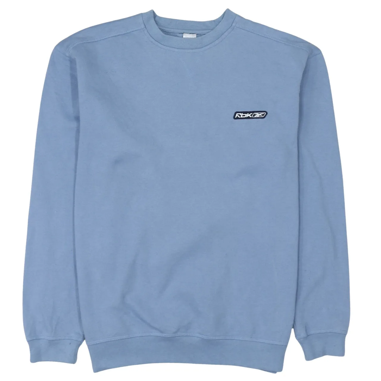 Reebok 90's Lightweight Crew Neck Sweatshirt Large Blue sold by Vintage Club