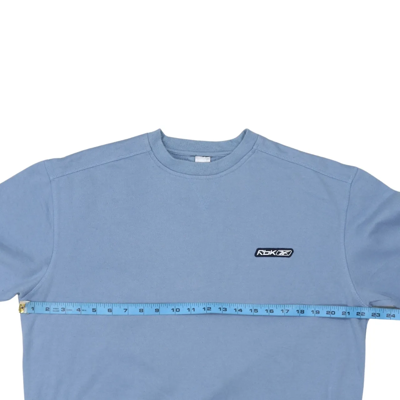 Reebok 90's Lightweight Crew Neck Sweatshirt Large Blue sold by Vintage Club product image thumbnail 5