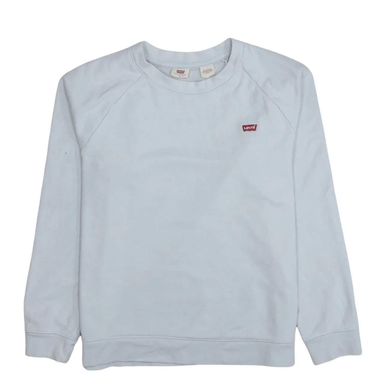 Levi's 90's Lightweight Crew Neck Sweatshirt Small Blue sold by Vintage Club