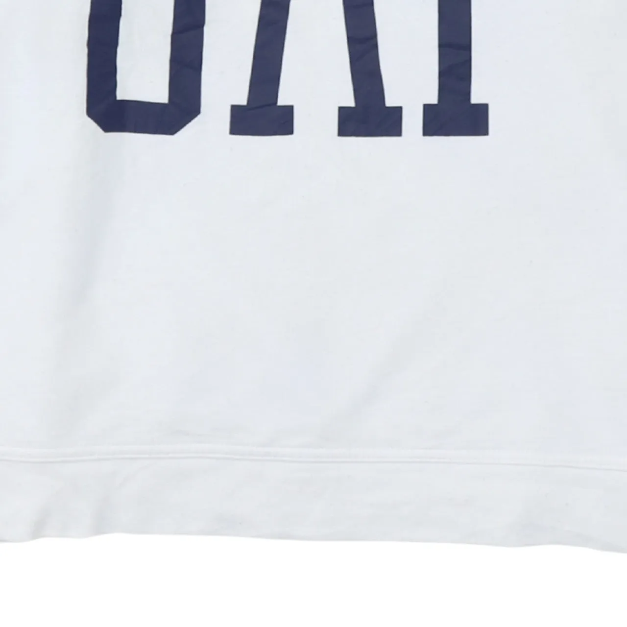 Gap 90's Spellout Crew Neck Sweatshirt XLarge White sold by Vintage Club product image thumbnail 4