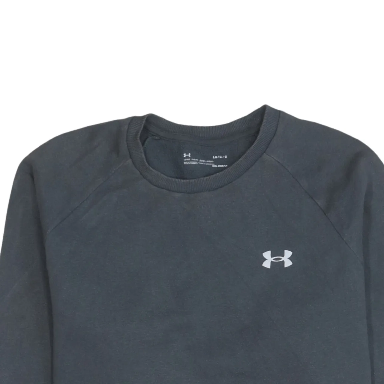 Under Armour 90's Lightweight Crew Neck Sweatshirt Large Grey sold by Vintage Club product image thumbnail 3