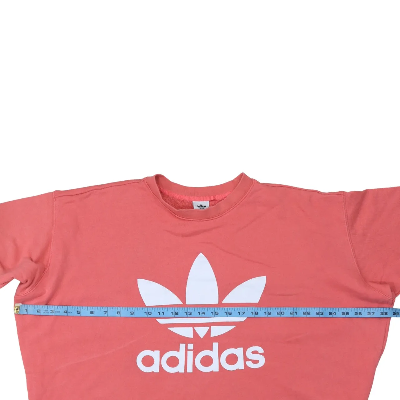 Adidas 90's Spellout Crew Neck Sweatshirt XXXLarge Pink sold by Vintage Club product image thumbnail 5