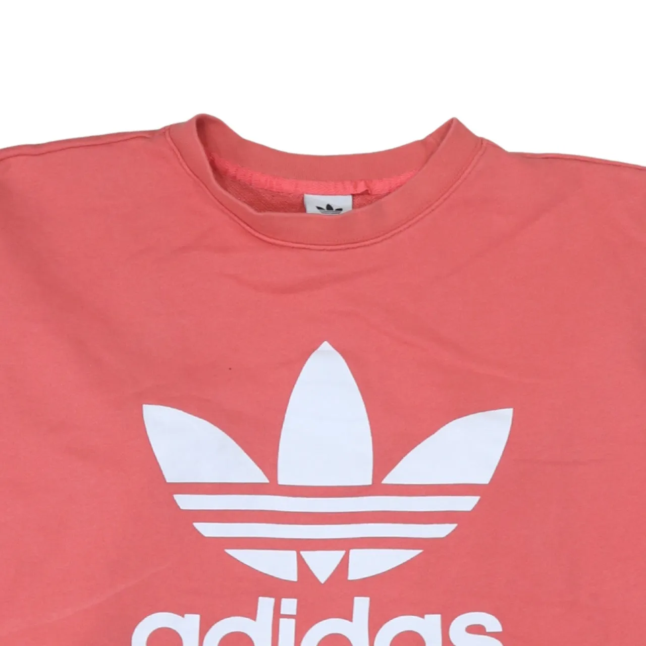 Adidas 90's Spellout Crew Neck Sweatshirt XXXLarge Pink sold by Vintage Club product image thumbnail 3