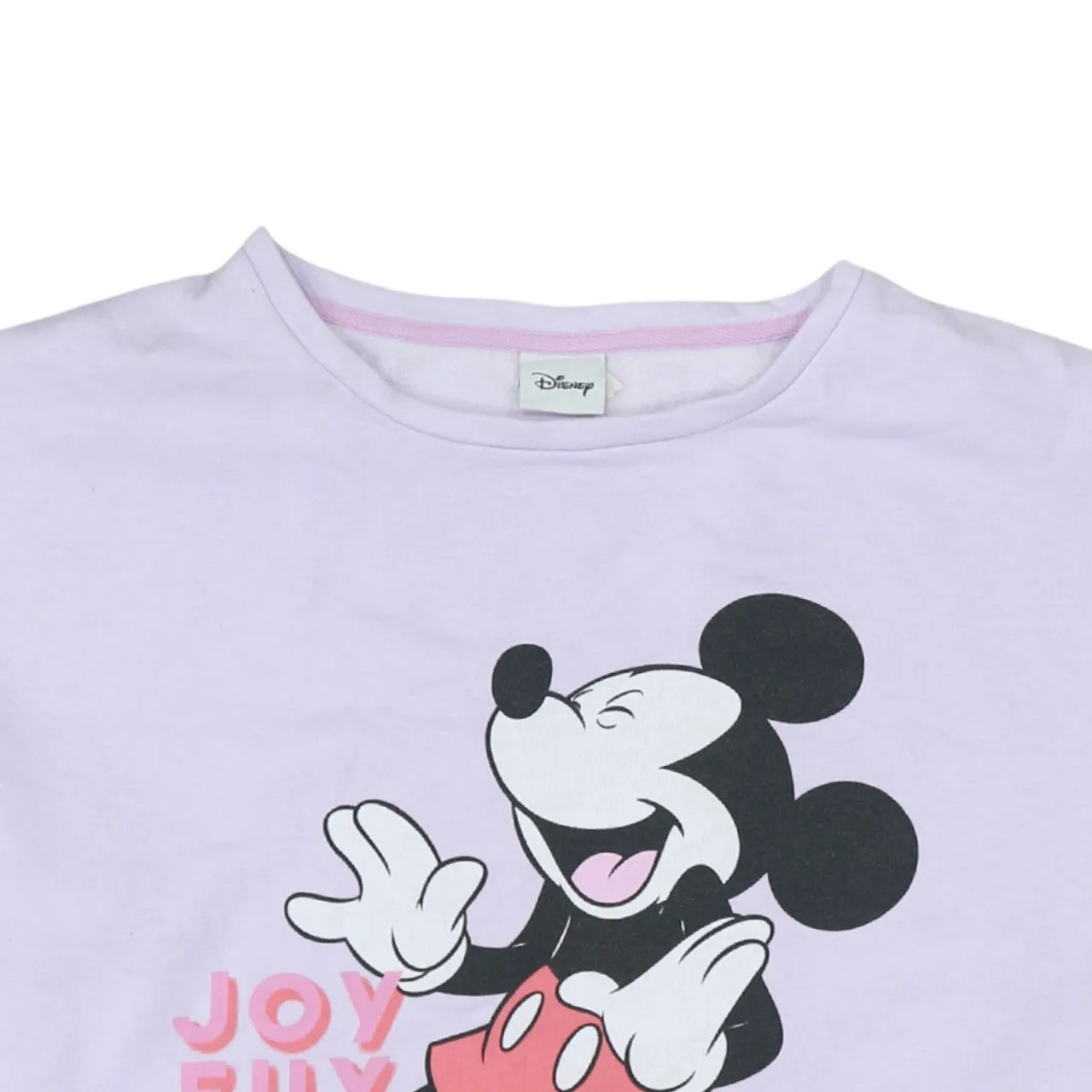 Disney 90's Mickey Mouse Crew Neck Sweatshirt Large Purple sold by Vintage Club product image thumbnail 3