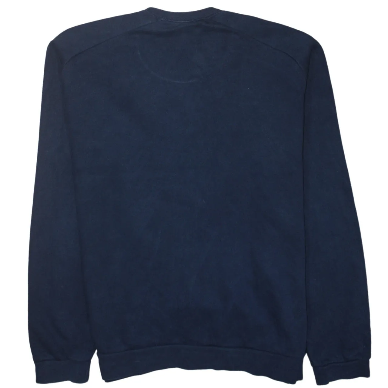Emporio Armani 90's Spellout Crew Neck Sweatshirt Large Navy Blue sold by Vintage Club product image thumbnail 2