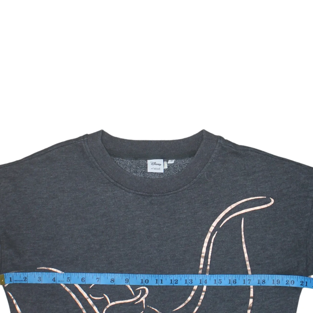 Disney 90's Winnie The Pooh Crew Neck Sweatshirt Medium Grey sold by Vintage Club product image thumbnail 5