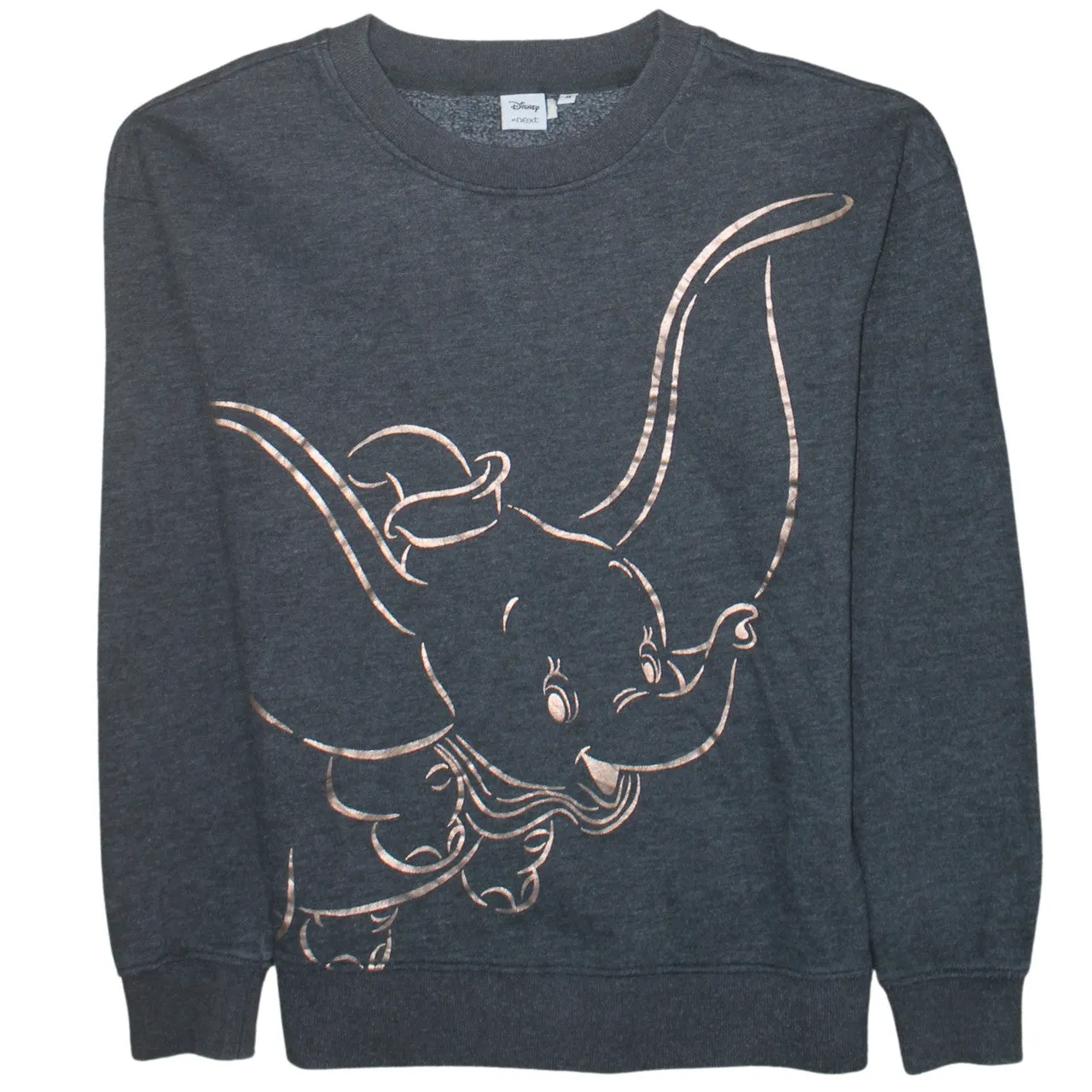 Disney 90's Winnie The Pooh Crew Neck Sweatshirt Medium Grey sold by Vintage Club