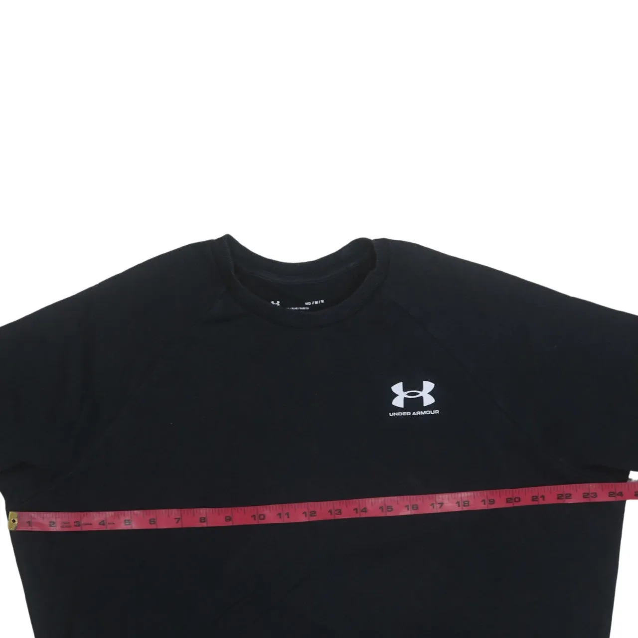 Under Armour 90's Lightweight Crew Neck Sweatshirt Medium Black sold by Vintage Club product image thumbnail 5