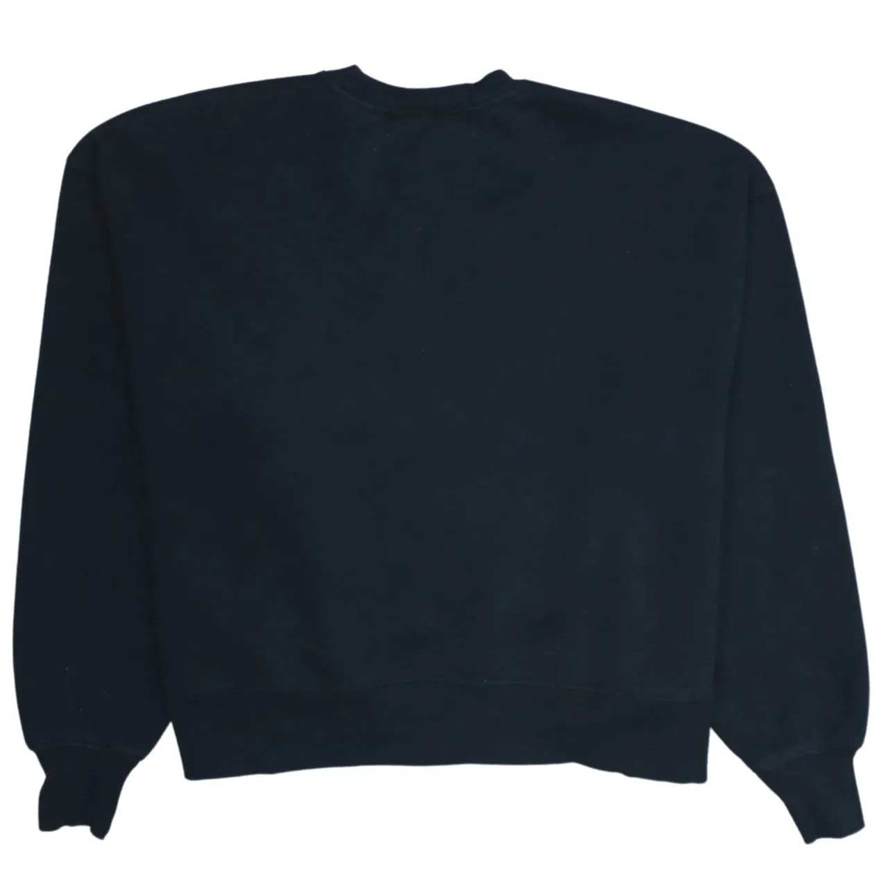 Dickies Black Sweatshirt Men's Medium Embroidered Chest Logo Crewneck Pullover Fleece Top sold by Vintage Club product image thumbnail 2