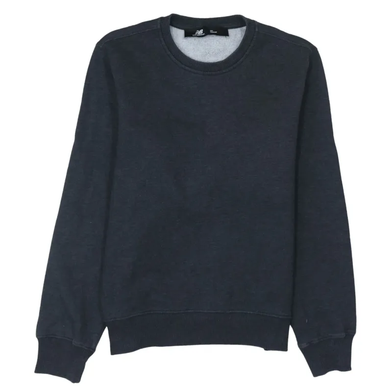 New Balance 90's Plain Crew Neck Sweatshirt Medium Grey made by New Balance
