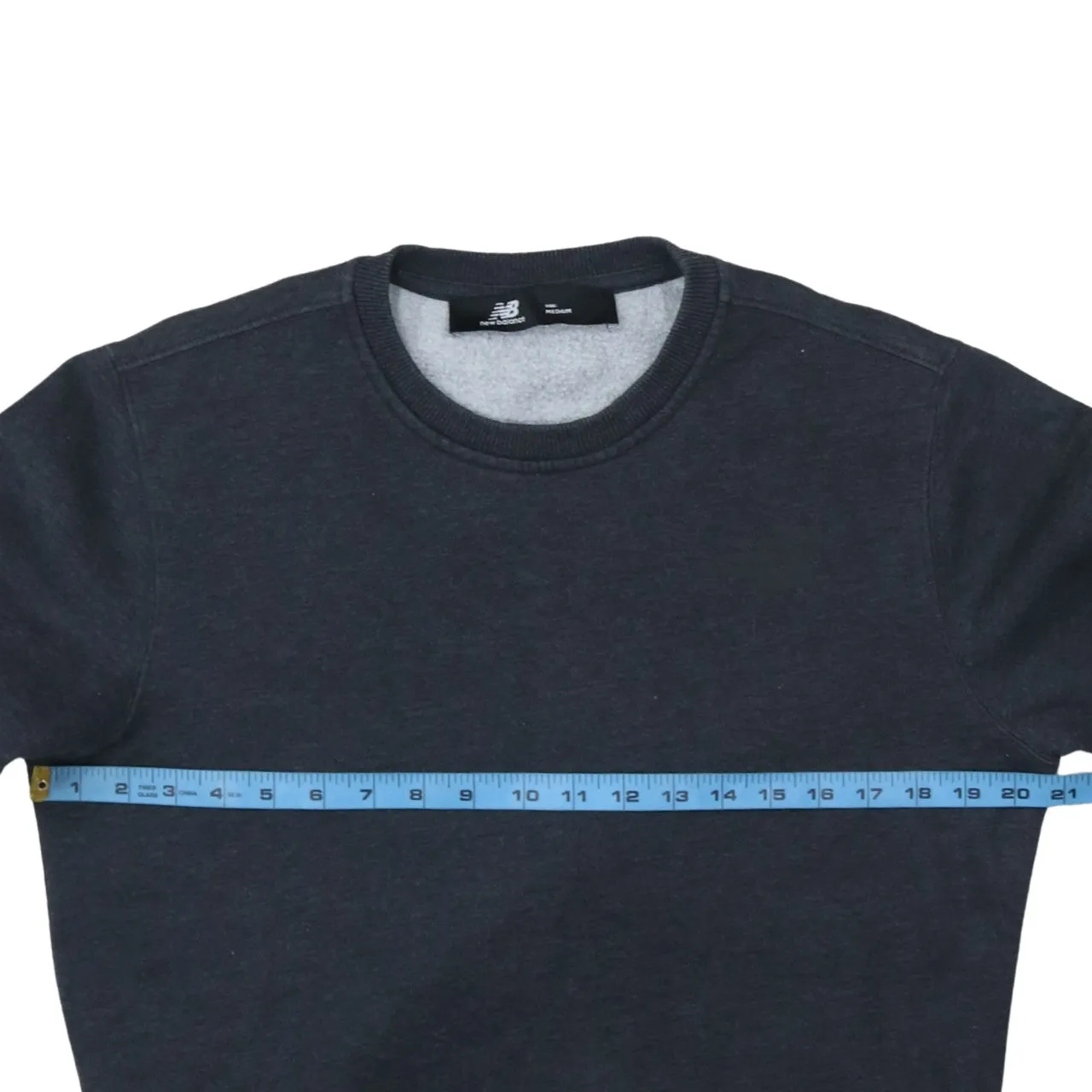 New Balance 90's Plain Crew Neck Sweatshirt Medium Grey sold by Vintage Club product image thumbnail 5